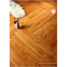 Hogar 12.3mm Mirror Walnut Sound Absorbing Laminated Flooring